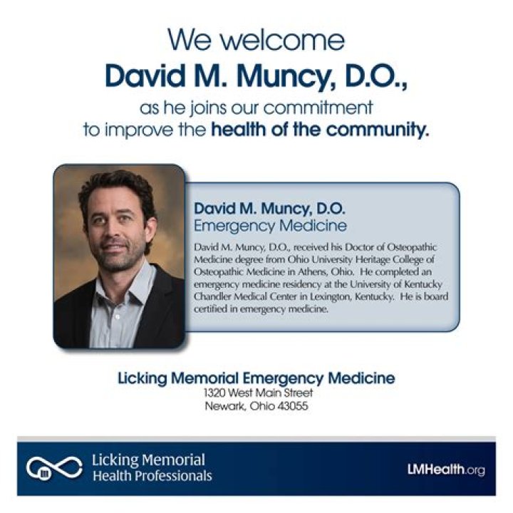 Dr. David Muncy, DO – Lexington, KY